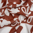 Mood Exclusive Rust Dreams and Doodles Viscose Georgette