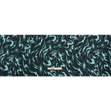 Sustainable and Recycled Viscose Satin Print - Sky Blue and Navy Swirls and Stars - Mood Exclusive Vincent's Hope