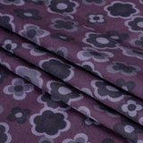 Mood Exclusive Purple Daisy Train Rayon Challis