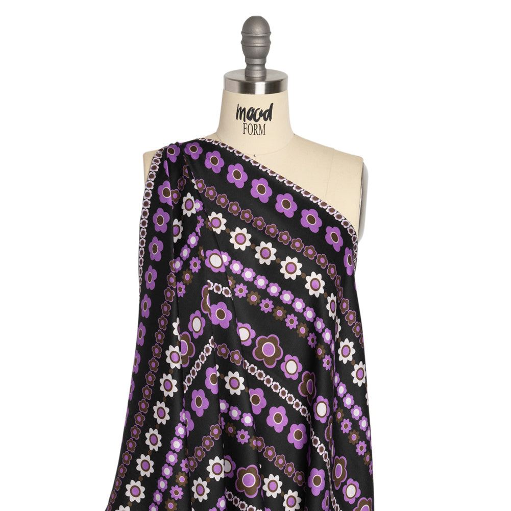 Mood Exclusive Purple Grow As We Go Rayon Challis