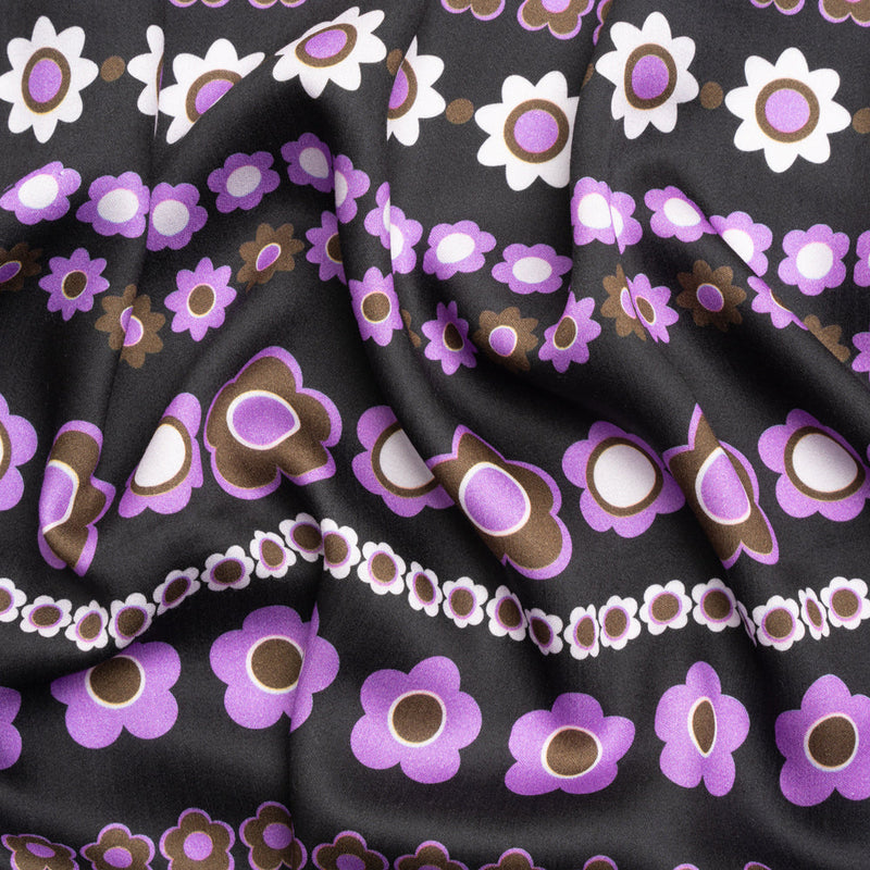 Mood Exclusive Purple Grow As We Go Rayon Challis