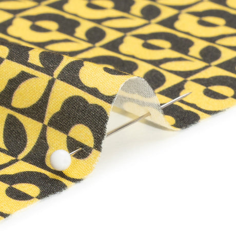 Mood Exclusive Yellow Build Me Up Rayon Challis