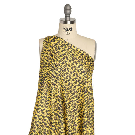 Mood Exclusive Yellow Build Me Up Rayon Challis