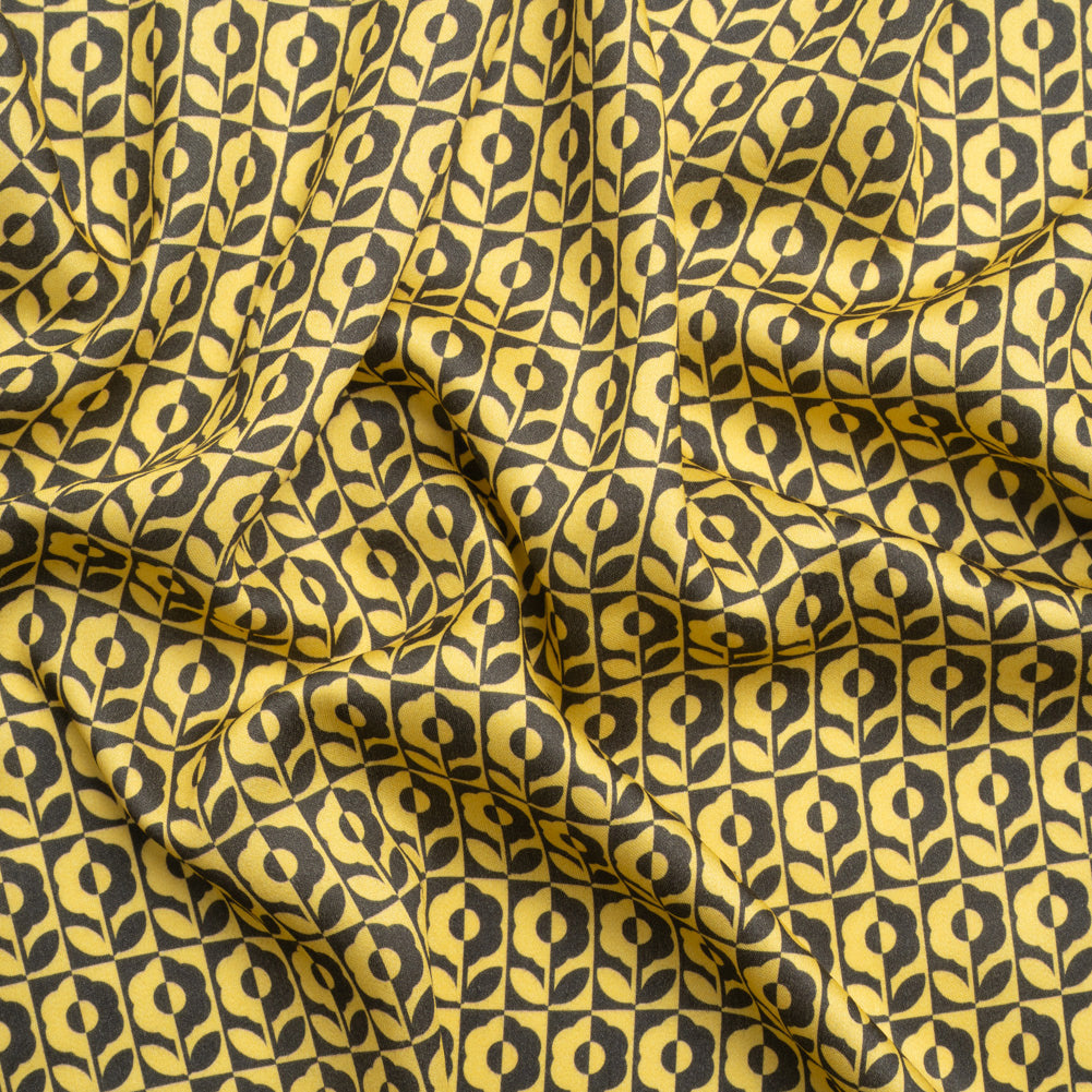 Mood Exclusive Yellow Build Me Up Rayon Challis