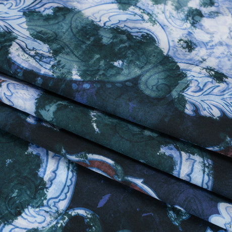 Mood Exclusive Blue Vieux Carre Cotton Voile