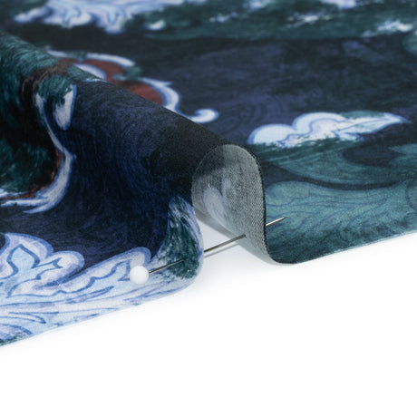 Mood Exclusive Blue Vieux Carre Cotton Voile
