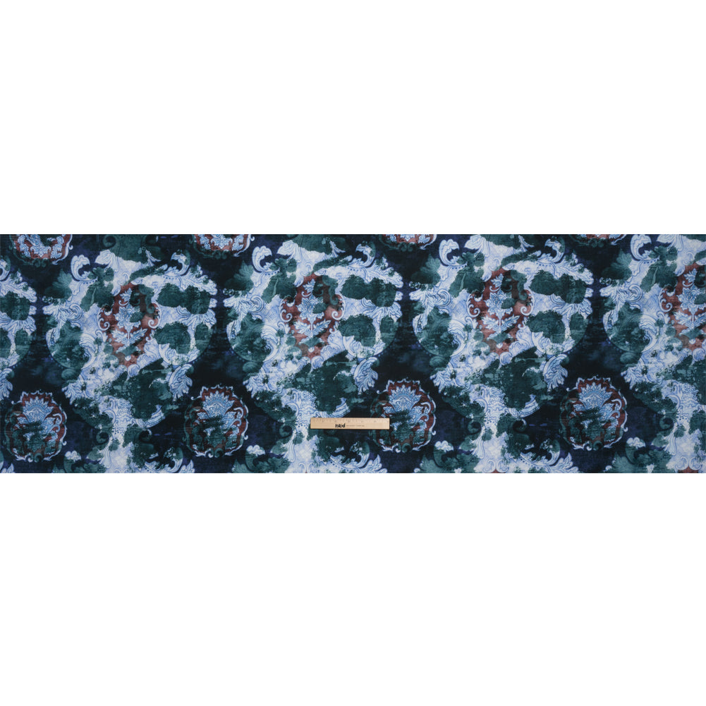 Mood Exclusive Blue Vieux Carre Cotton Voile