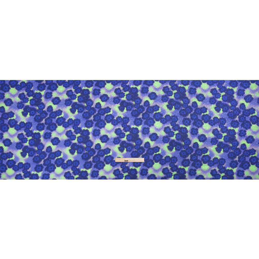 Mood Exclusive Blue Garden on the Banks Sustainable Viscose Jacquard