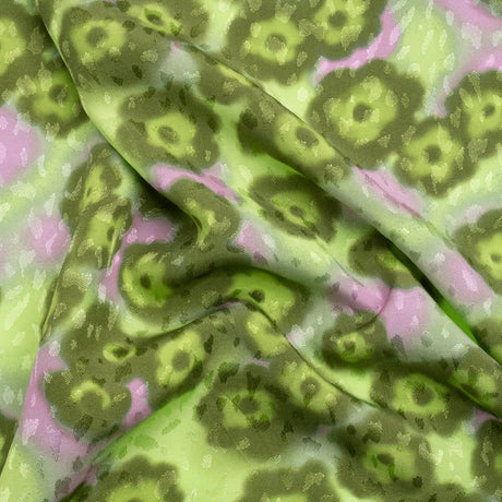 Mood Exclusive Green Garden on the Banks Sustainable Viscose Jacquard