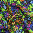 Mood Exclusive Lime Electric Dreamscape Sustainable Viscose Jacquard