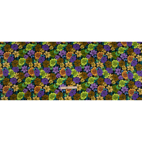 Mood Exclusive Moonlight Marigolds Sustainable Viscose Fluid Satin
