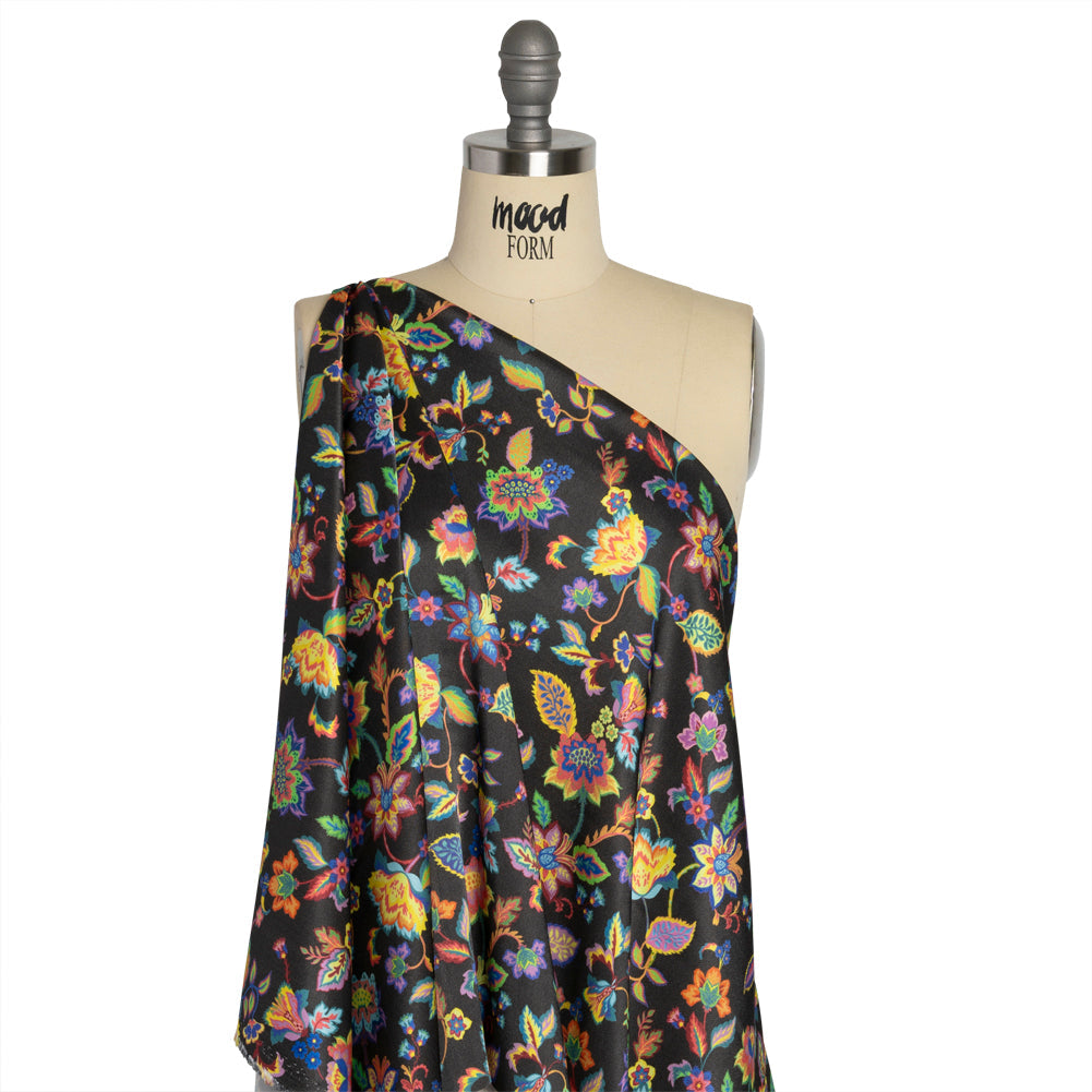 Mood Exclusive Yellow Mandrake Matinee Sustainable Viscose Fluid Satin
