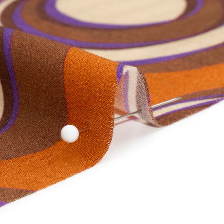 Mood Exclusive Brown Stop the Beat Rayon Challis