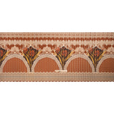 Mood Exclusive Russet My Happy Lace Metallic Pinstriped Viscose Dobby