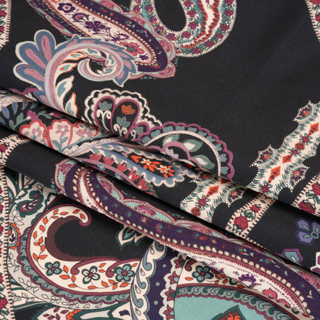 Mood Exclusive Black Elegant Eloise Stretch Cotton Sateen