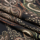 Mood Exclusive Black Octopus's Garden Stretch Cotton Sateen