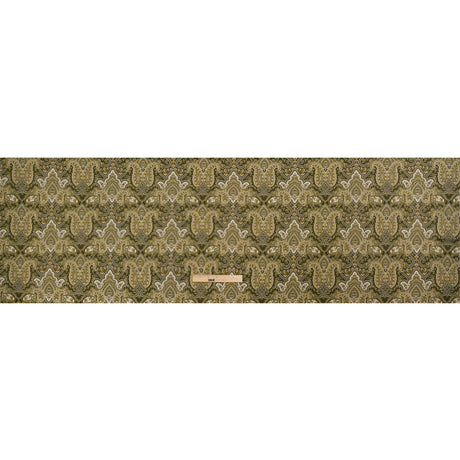Mood Exclusive Olive Paisley Party Stretch Cotton Sateen