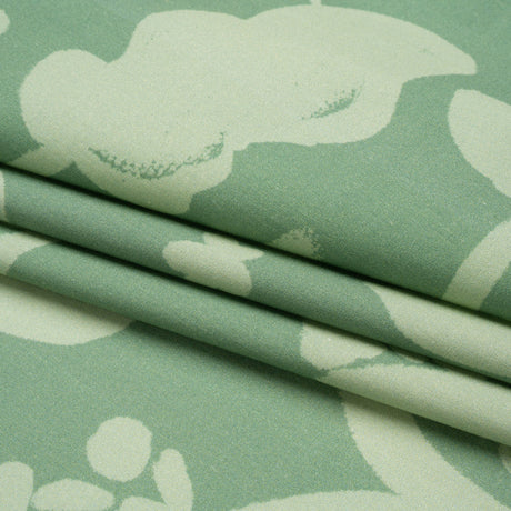 Mood Exclusive Green Veranda Views Stretch Cotton Poplin