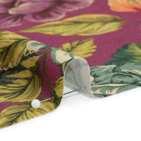 Mood Exclusive Mulberry Jam Stretch Sustainable Rayon Batiste