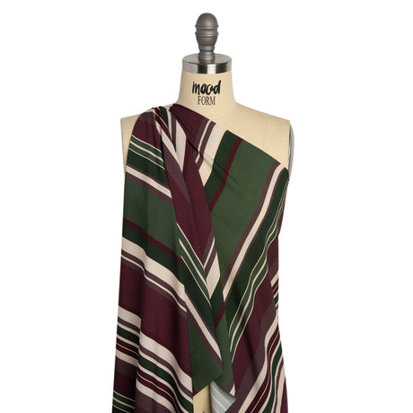Mood Exclusive Plum Scan the Crowd Viscose Woven
