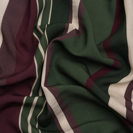 Mood Exclusive Plum Scan the Crowd Viscose Woven