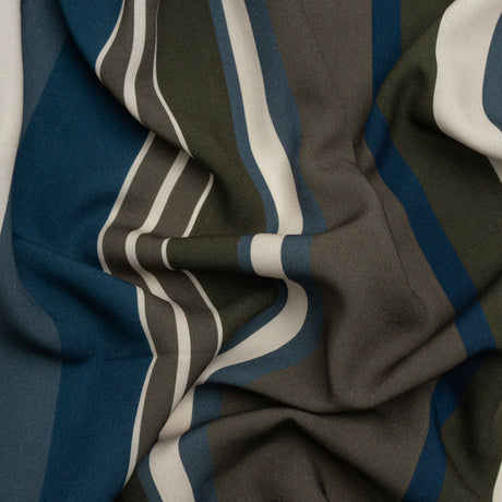 Mood Exclusive Navy Scan the Crowd Viscose Woven