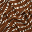 Mood Exclusive Brown Stripe Down Viscose Woven