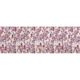 Tencel Woven Print - Magenta, Purple and White Fanciful Ikat Florals - Mood Exclusive Raindrops on Roses