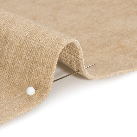 Otta Beige Polyester Chenille Woven