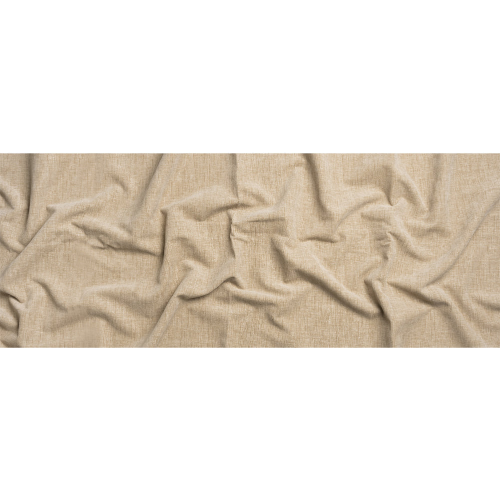 Otta Beige Polyester Chenille Woven
