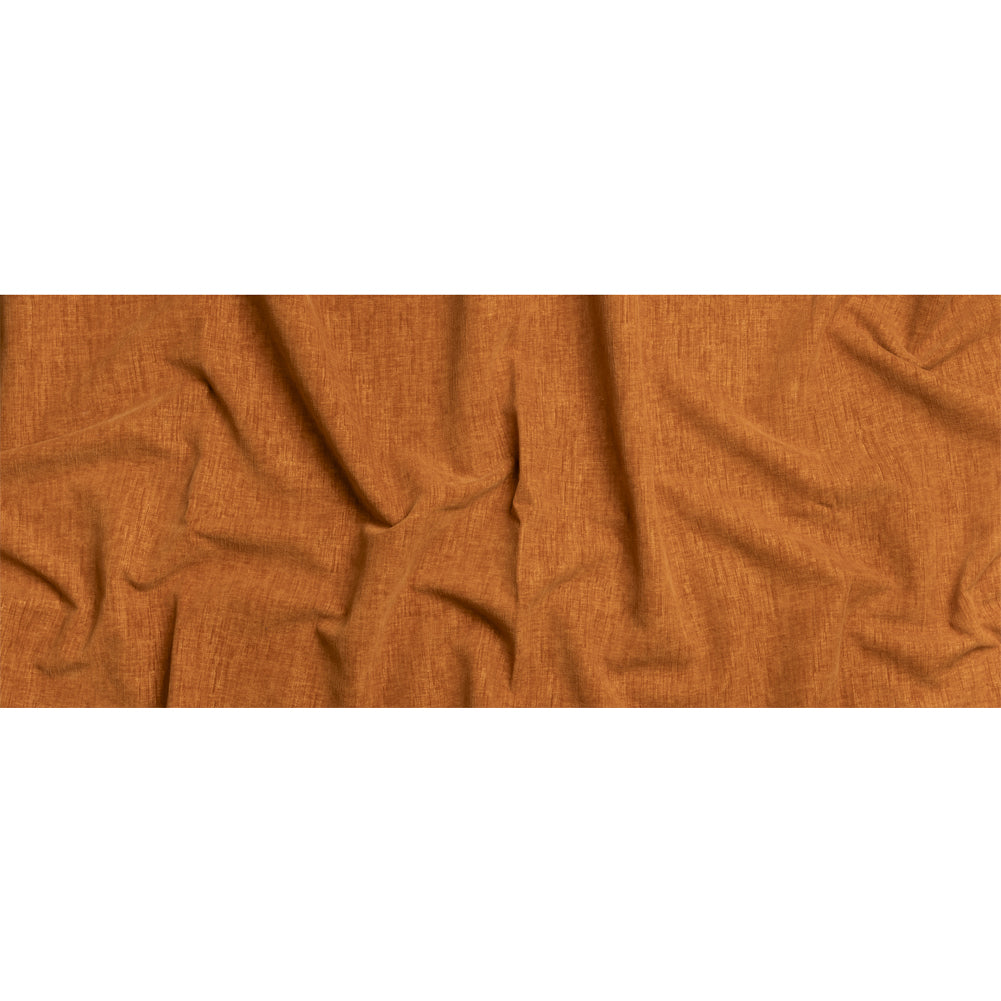 Otta Rust Polyester Chenille Woven