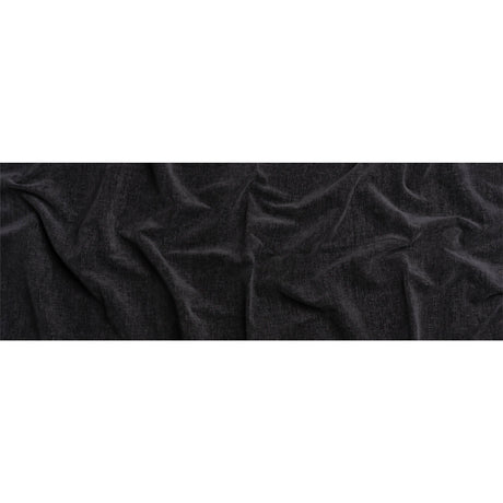 Otta Black Polyester Chenille Woven