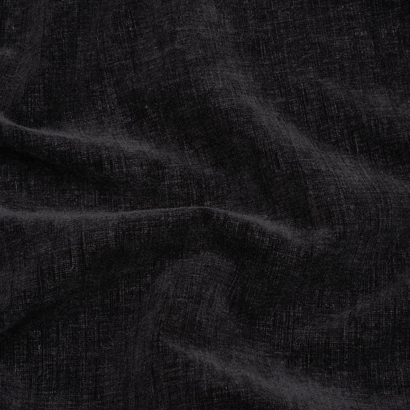 Otta Black Polyester Chenille Woven