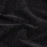 Otta Black Polyester Chenille Woven