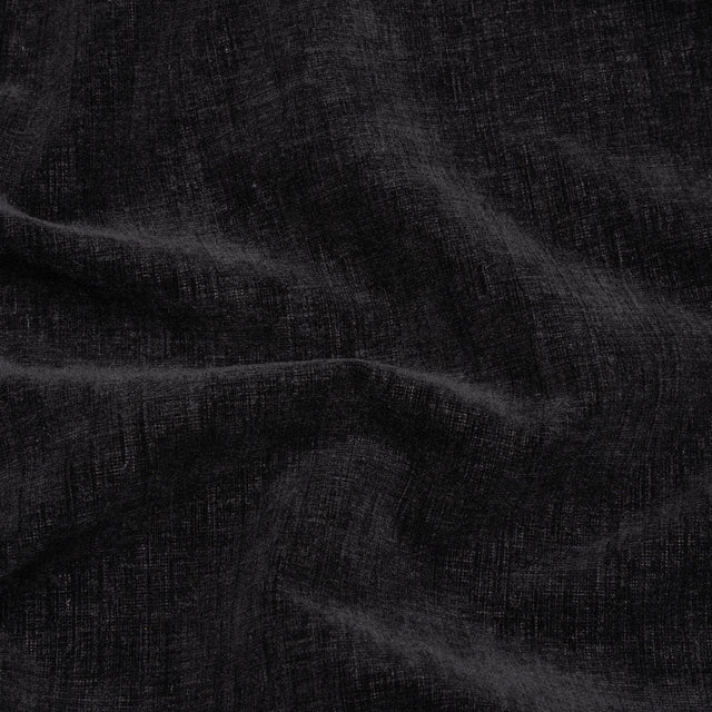 Otta Black Polyester Chenille Woven