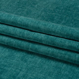 Otta Teal Polyester Chenille Woven