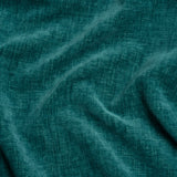 Otta Teal Polyester Chenille Woven