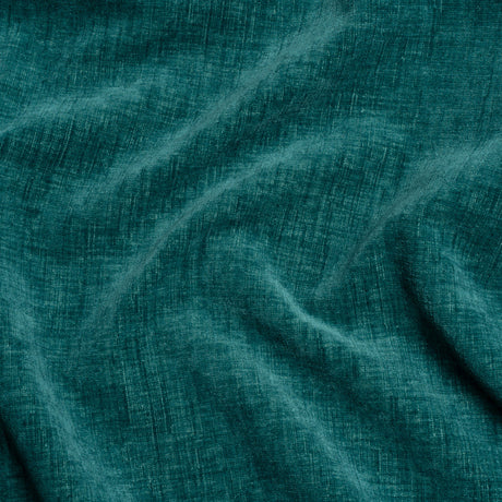 Otta Teal Polyester Chenille Woven