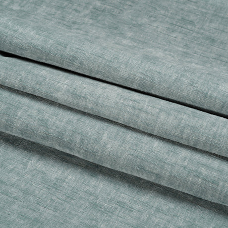 Otta Blue Polyester Chenille Woven