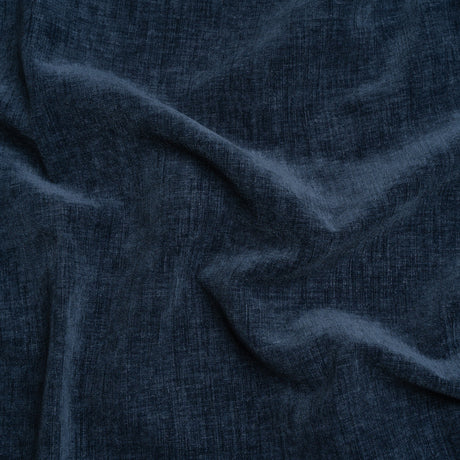 Otta Indigo Polyester Chenille Woven