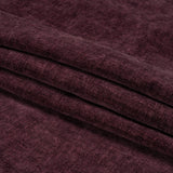 Otta Eggplant Polyester Chenille Woven