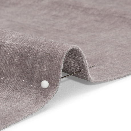 Otta Mauve Polyester Chenille Woven