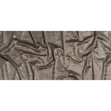 Kasa Taupe Crosshatching Embossed Knit Velvet