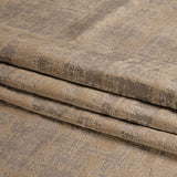 Kasa Tan Crosshatching Embossed Knit Velvet