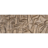 Kasa Tan Crosshatching Embossed Knit Velvet