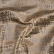 Kasa Tan Crosshatching Embossed Knit Velvet