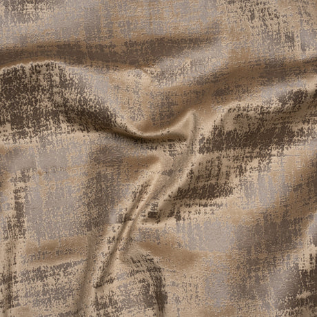 Kasa Tan Crosshatching Embossed Knit Velvet