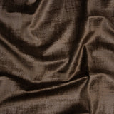 Kasa Brown Crosshatching Embossed Knit Velvet