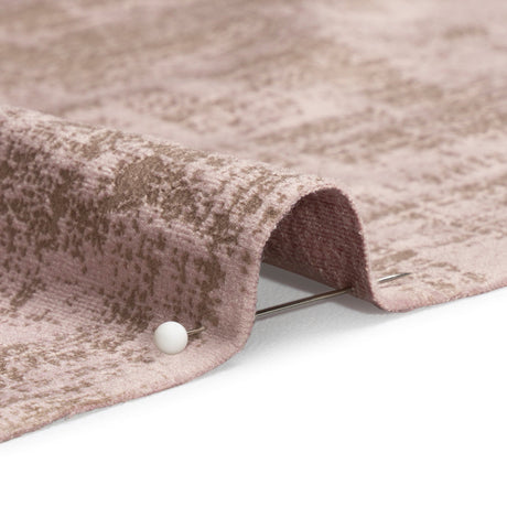 Kasa Rose Crosshatching Embossed Knit Velvet