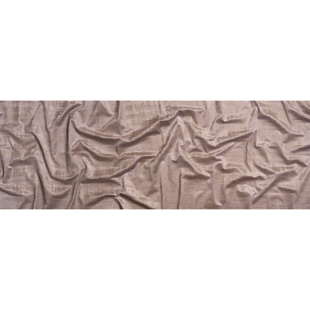 Kasa Rose Crosshatching Embossed Knit Velvet